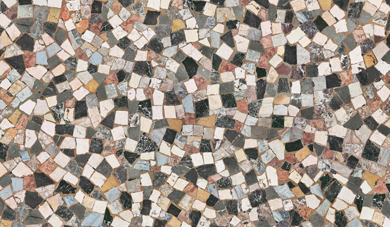 F009 Mozaika kamenná